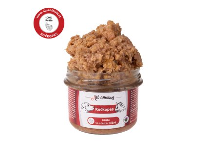 137605 all animals kockopes sklo kruta ve vlastni stave 200g