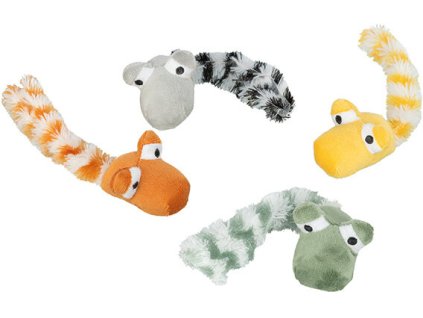 137728 1 dracek plysova hracka s catnipem 20 cm ruzne barvy 1ks