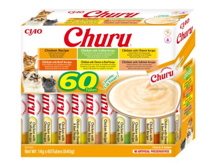 137866 churu cat box chicken variety 60x14g