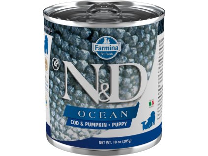 103768 konzerva n d dog ocean puppy codfish pumpkin 285g