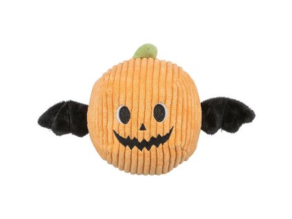 139111 dynovy netopyr halloween plysova hracka se zvukem 10 cm oranzova