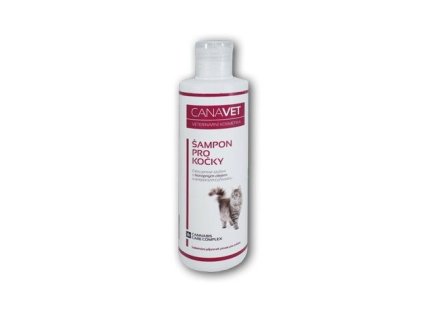 CANAVET šampon pro kočky s antipar.přísadou Canabis CC 250ml