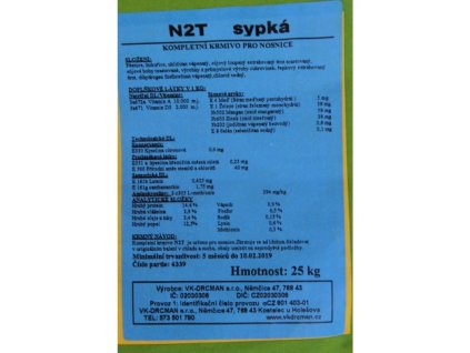 N2T sypká - krmení nosnic během snášky 25kg