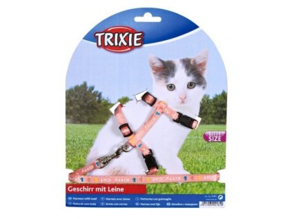 Postroj pro koťata KITTY CAT 21-33 cm/8 mm/1,20 m