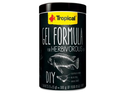 140209 gel formula for herbivorous fish 100ml