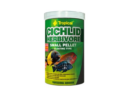  Cichlid Herbivore Small Pellet 1000ml (Objem 1000ml)