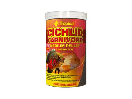  Cichlid Carnivore Medium Pellet 1000ml (Objem 1000ml)