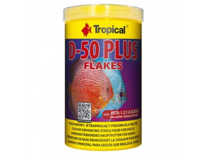 tropical pokarm d 50 platki 1000 ml