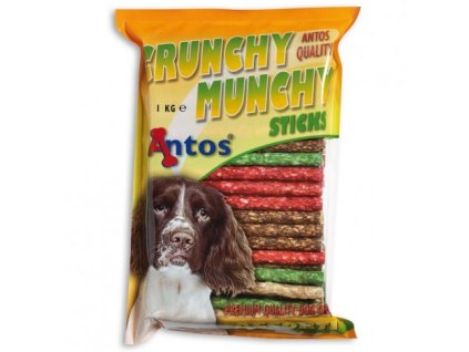 Tyčinky z drcené kůže barevné 13cm/10mm (100ks-1kg)