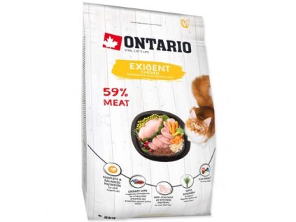 ONTARIO Cat Exigent 2kg