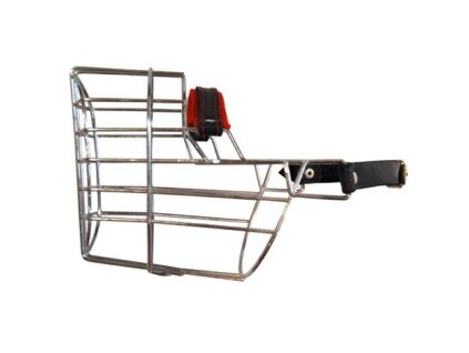 Náhubek zinek / kůže amer. kokršpaněl pes