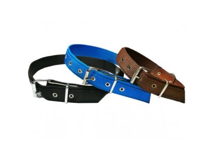 Obojek nylon našívaná 75cm modrá