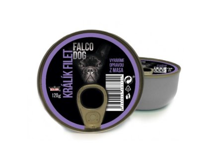 FALCO DOG králík filet 120g
