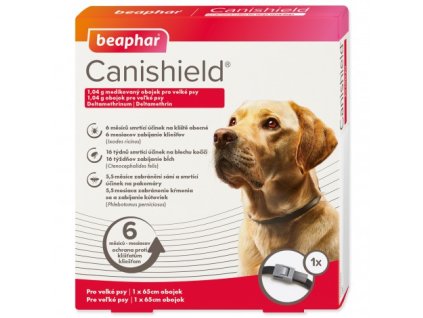 Obojek antiparazitní BEAPHAR Canishield 65 cm