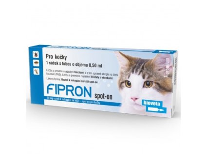 Fipron 50mg Spot-On Cat sol 1x0,5ml
