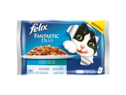 FELIX Fantastic DUO výběr z ryb 4x100g
