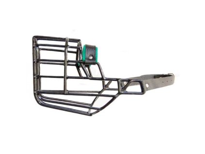 Náhubek černý - gumoplast / barex dalmatin,hasky,ohař,labrador pes