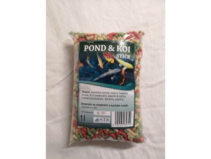 KOI POND STICKS MIX 4mm