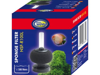 Vnitřní molitanový filtr stojánkový kulatý do R100l