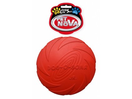 rub disc red 15cm etyk