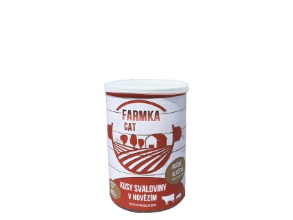 vyr 707FARMKA CAT se svalovinou 400g