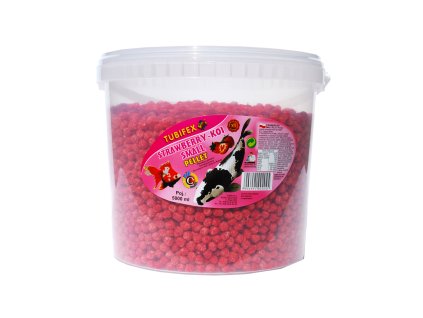 Strawsberry Koi pellet wiadro