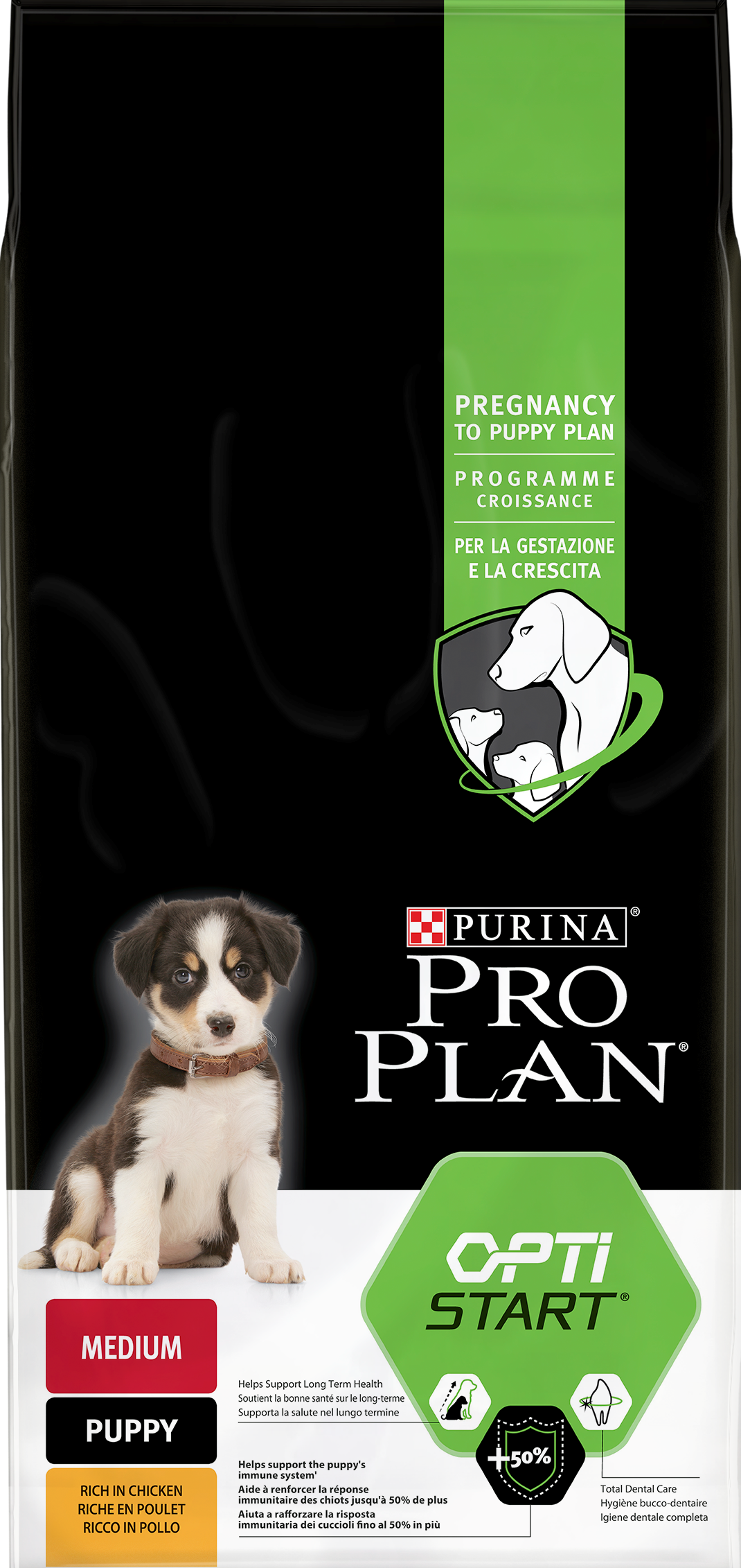 PURINA PRO PLAN Medium Puppy s OPTISTART kuře 12kg