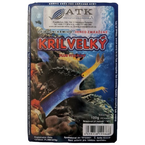 Krill velký 100g - BLISTR