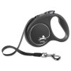 Vodítko FLEXI Black Design páska S - 5m