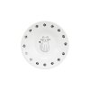 Keramická miska-talířek pro krátkonosé kočky, bílá 0,2l/15cm