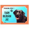 Tabulka DAFIKO labradorský retriever černý