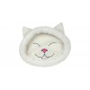 Pelíšek MIJOU kočičí hlava bílá 48x37 cm