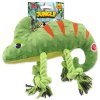 131455 1 hracka dog fantasy jungle chameleon piskaci zelena 28cm