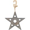 133006 3 xmas snack star hvezda na pamlsky hracka pro hlodavce 14 x 17 cm seda