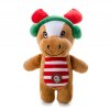 133048 plysovy sob x mas 23 cm plysova piskaci vanocni hracka pro psy