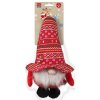 134335 2 hracka dog fantasy winter tale trpaslik piskaci cerveny 30cm