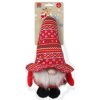 134335 3 hracka dog fantasy winter tale trpaslik piskaci cerveny 30cm