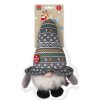 134332 2 hracka dog fantasy winter tale trpaslik piskaci sedivy 30cm