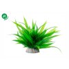 18386 plastova akvarijni rostlinka trava zelena 11cm 01