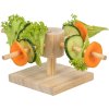 137716 3 kolotoc na zeleninu ovoce 22 x 8 x 22 cm drevo