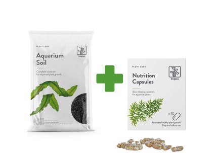 Jílový substrát a výživné kapsle