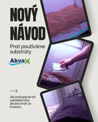 🌱 Proč používáme akvarijní substráty?⁠ ⁠ Substrát je základ každého zdravého a stabilního akvária. Poskytuje rostlinám...