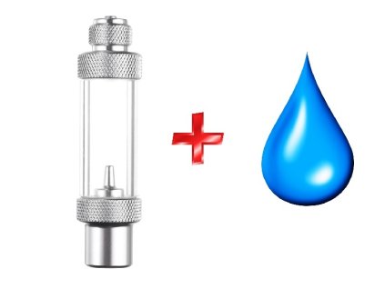 Počítadlo bubliniek so spätným ventilom G1/8 + kvapalina