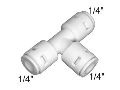 Quick T 1/4"x1/4"x1/4"