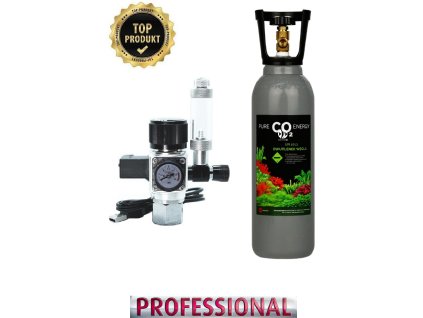 Strideways CO2 Regulator s nočným vypínaním + Fľaša