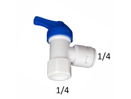 Prípojka 1/4 s guľovým ventilom