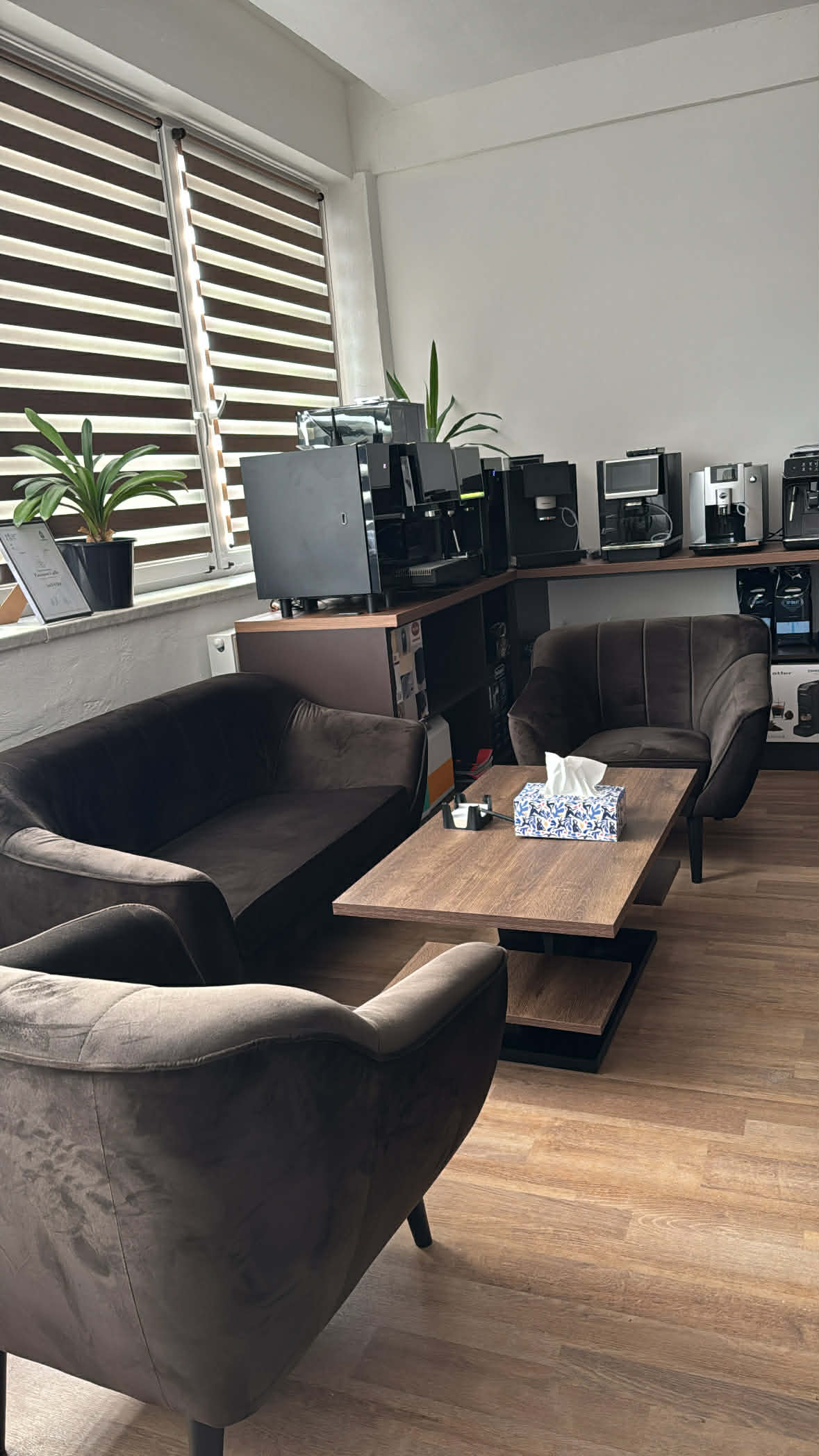 Showroom alacaffé v Třebíči – interiér