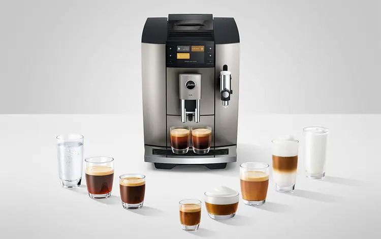 JURA E8 – Hot Brew, Light Brew a Sweet Foam