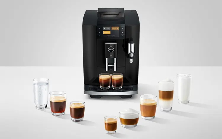 JURA E8 Piano Black – Hot Brew, Light Brew a Sweet Foam