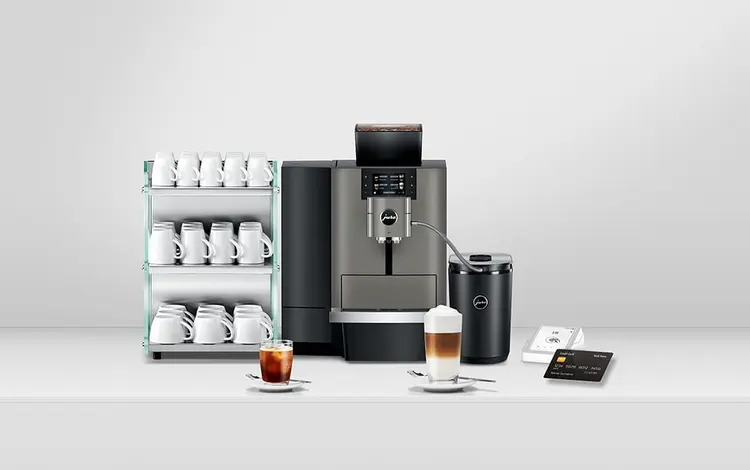 JURA X10 – podpora moderních platebních metod